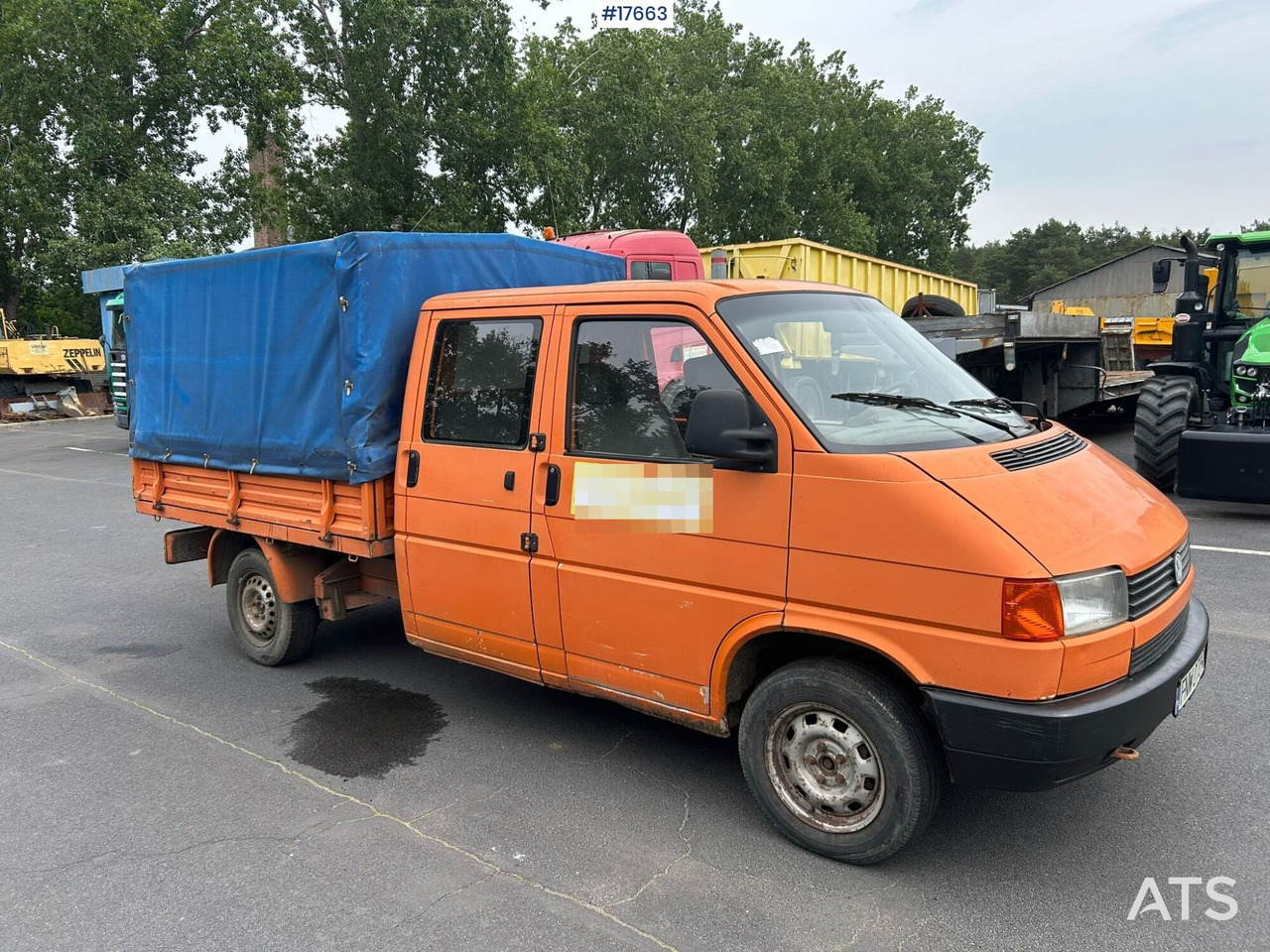 Volkswagen Transporter 1.9D double cab with box body (1992) - Utilitaire plateau baché, Utilitaire double cabine: photos 1 Volkswagen Transporter 1.9D double cab with box body (1992) - Utilitaire plateau baché, Utilitaire double cabine: photos 1