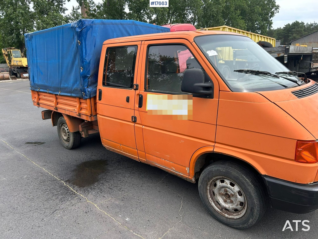 Volkswagen Transporter 1.9D double cab with box body (1992) - Utilitaire plateau baché, Utilitaire double cabine: photos 5 Volkswagen Transporter 1.9D double cab with box body (1992) - Utilitaire plateau baché, Utilitaire double cabine: photos 5