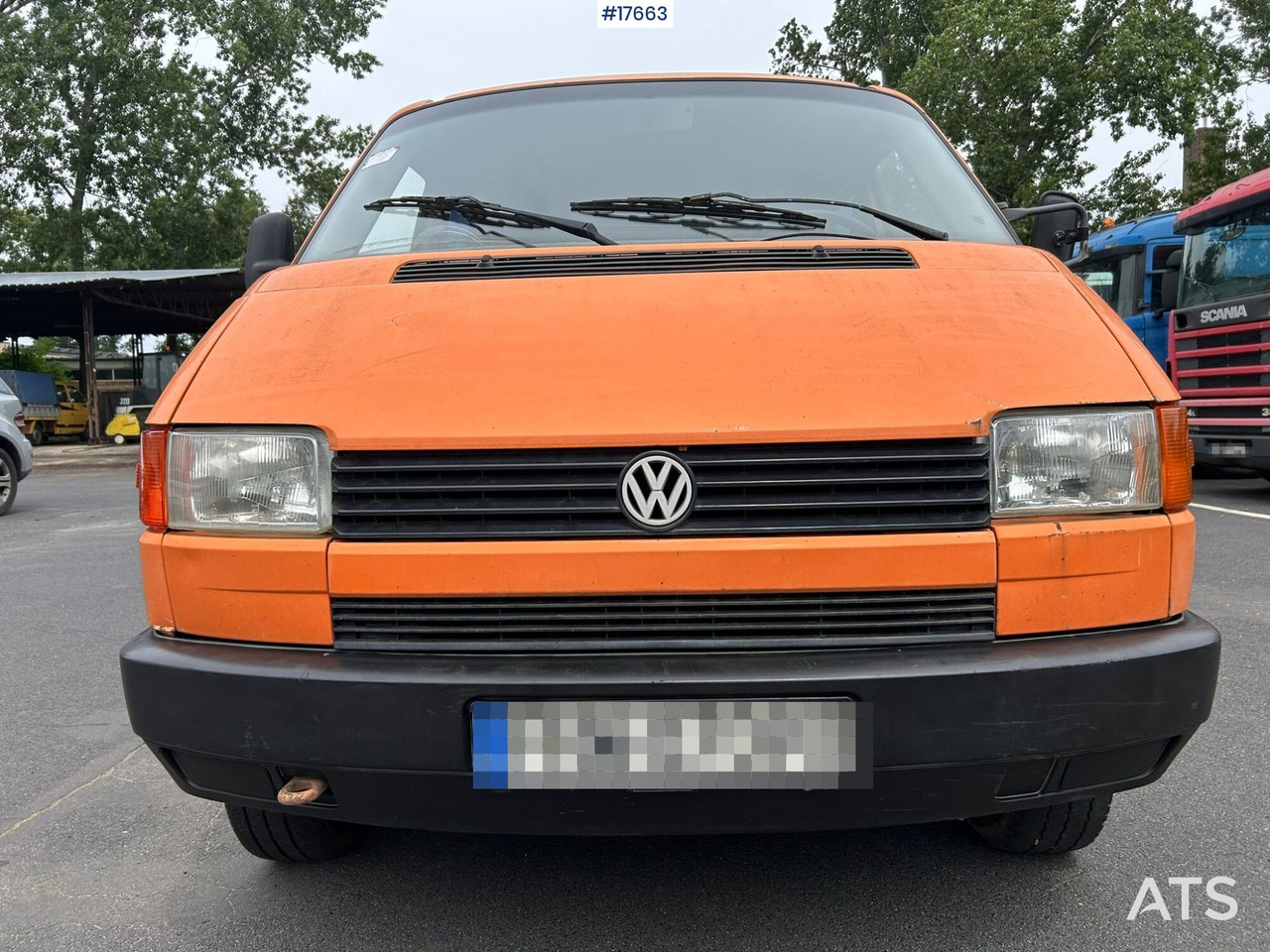 Volkswagen Transporter 1.9D double cab with box body (1992) - Utilitaire plateau baché, Utilitaire double cabine: photos 3 Volkswagen Transporter 1.9D double cab with box body (1992) - Utilitaire plateau baché, Utilitaire double cabine: photos 3