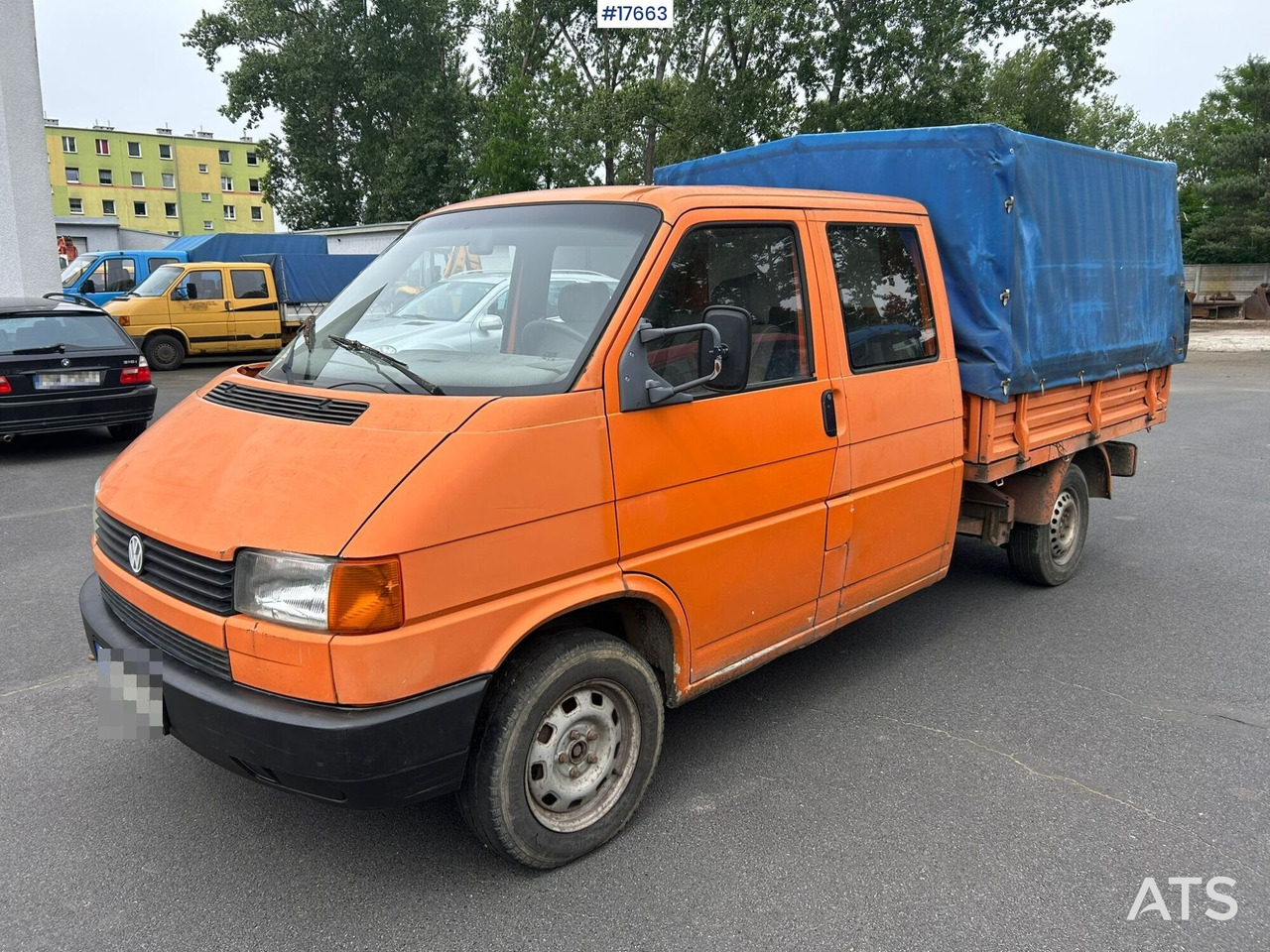 Volkswagen Transporter 1.9D double cab with box body (1992) - Utilitaire plateau baché, Utilitaire double cabine: photos 4 Volkswagen Transporter 1.9D double cab with box body (1992) - Utilitaire plateau baché, Utilitaire double cabine: photos 4