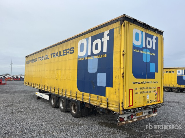 2015 Krone Mega Sattelauflieger Tri/A Curtain Side Trailer - Remorque rideaux coulissants: photos 2 2015 Krone Mega Sattelauflieger Tri/A Curtain Side Trailer - Remorque rideaux coulissants: photos 2