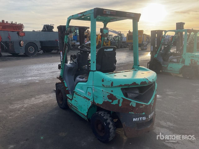 2017 Mitsubishi FD25NT 2500 kg (Inoperable) Forklift - Chariot élévateur diesel: photos 3 2017 Mitsubishi FD25NT 2500 kg (Inoperable) Forklift - Chariot élévateur diesel: photos 3