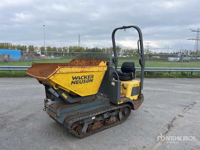 2018 Wacker Neuson DT15 Stand-On Swivel Mini Crawler Dumper - Tombereau sur chenilles: photos 2 2018 Wacker Neuson DT15 Stand-On Swivel Mini Crawler Dumper - Tombereau sur chenilles: photos 2