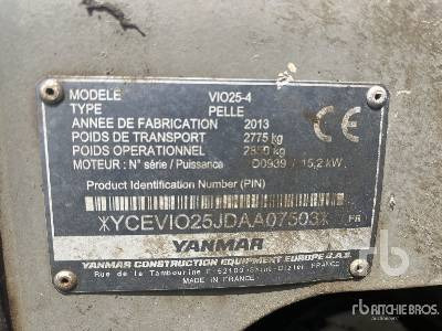 YANMAR VIO25-4 - Mini pelle: photos 1 YANMAR VIO25-4 - Mini pelle: photos 1