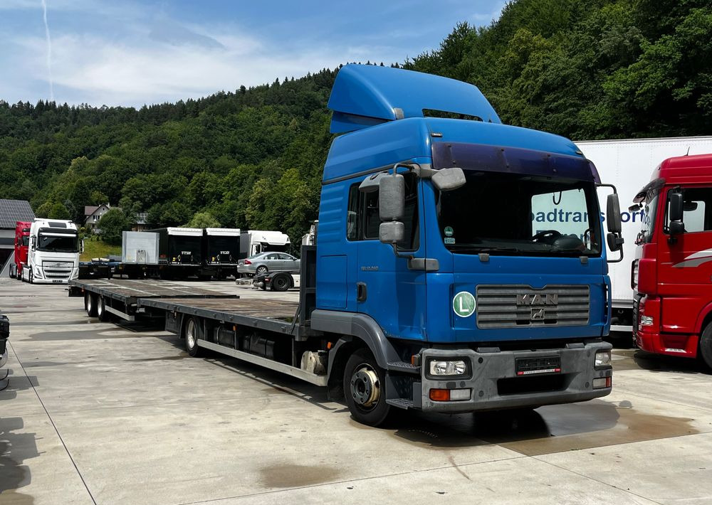 MAN TGM 12.240 // 2008 Rok // Euro 5 // + Przyczepa Konar 2 osie // 7.7+7.7 // - Camion plateau: photos 2 MAN TGM 12.240 // 2008 Rok // Euro 5 // + Przyczepa Konar 2 osie // 7.7+7.7 // - Camion plateau: photos 2