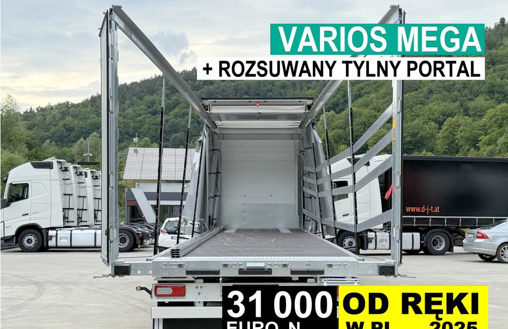 Schmitz Cargobull MEGA VARIOS + BDE - Semi-remorque rideaux coulissants: photos 1 Schmitz Cargobull MEGA VARIOS + BDE - Semi-remorque rideaux coulissants: photos 1