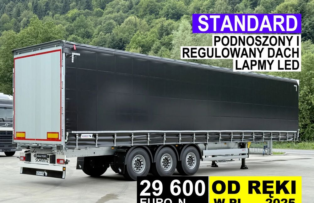 Schmitz Cargobull STANDARD + DACH VARIOS SIMPLE - Semi-remorque rideaux coulissants: photos 1 Schmitz Cargobull STANDARD + DACH VARIOS SIMPLE - Semi-remorque rideaux coulissants: photos 1