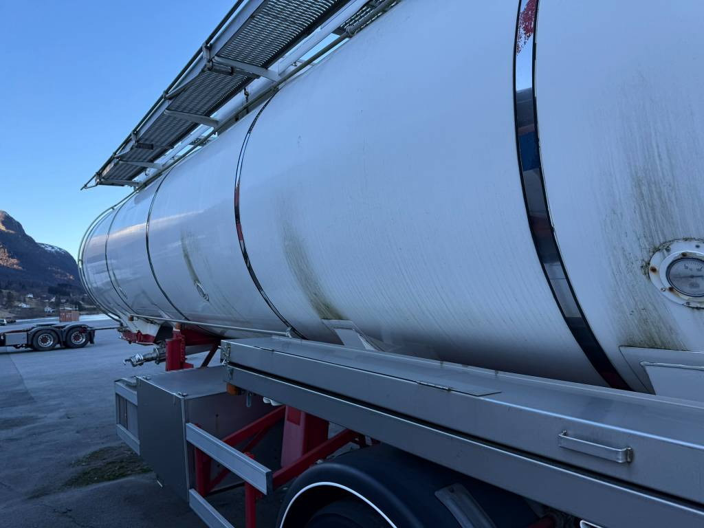 Semi-remorque citerne Annet Schrader tank trailer 32 m2: photos 12
