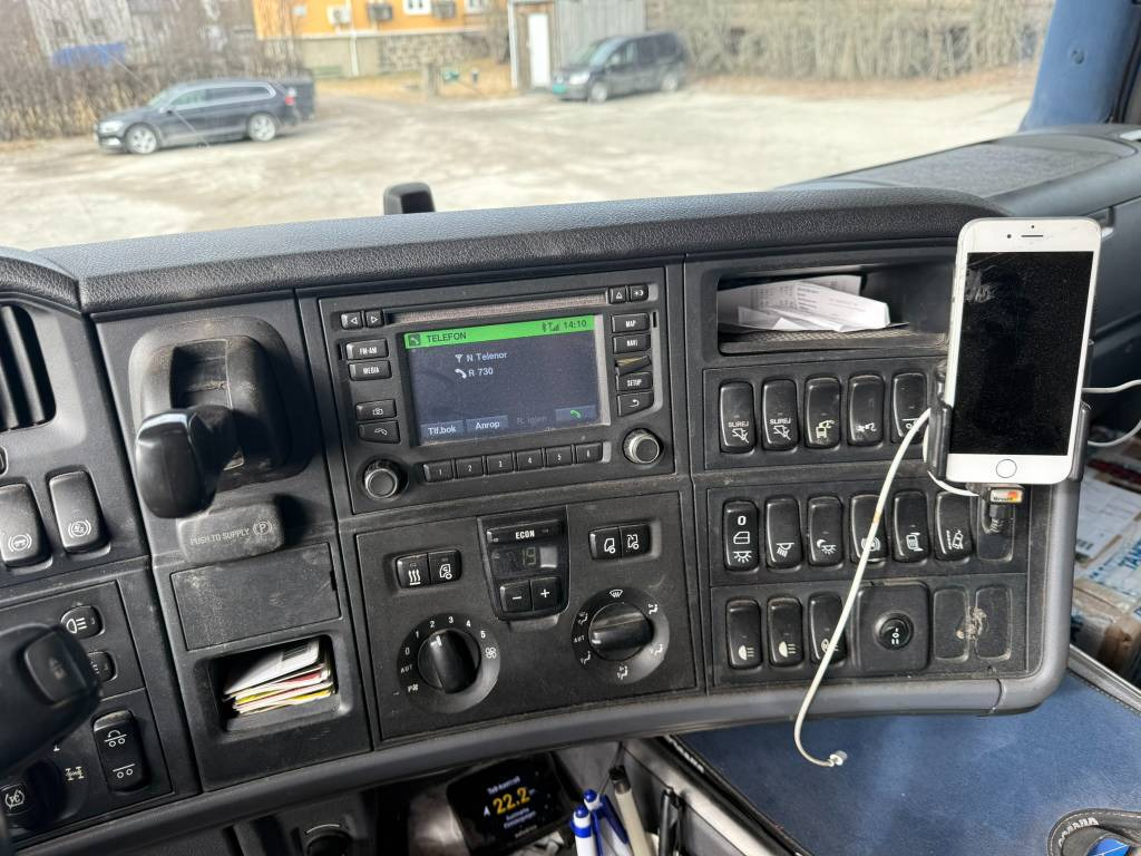 Camion grumier Scania R 730 6x4 Jonsered J1088S: photos 17