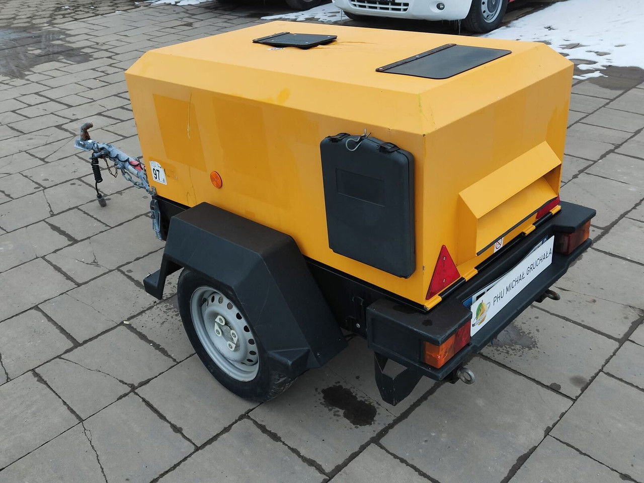 Doosan 7/20 Kompresor sprężarka 2018 Rok 7 BAR Tylko 436 Motogodzin - Compresseur d'air: photos 1 Doosan 7/20 Kompresor sprężarka 2018 Rok 7 BAR Tylko 436 Motogodzin - Compresseur d'air: photos 1