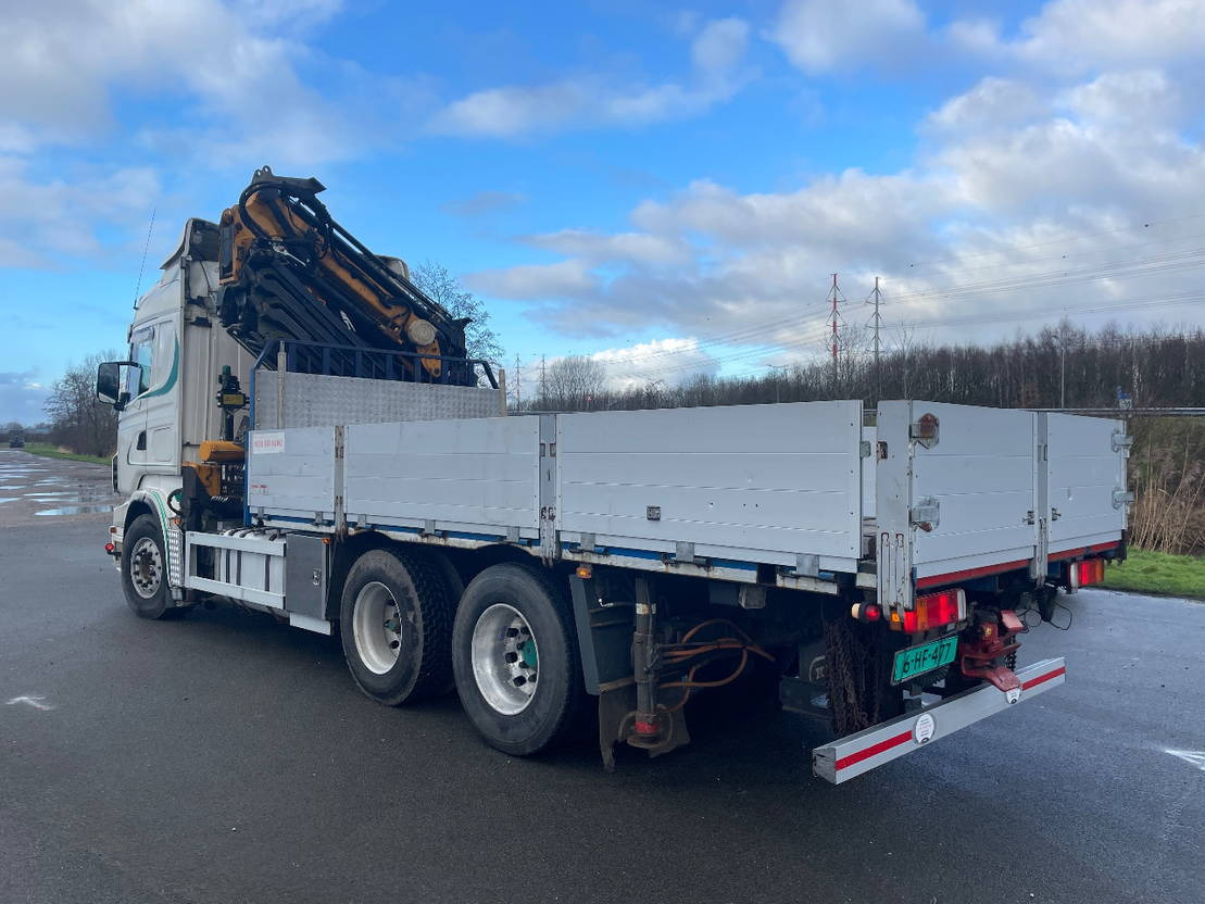 Scania R580 V8 Effer 370 crane with jib and winch - Camion grue: photos 4 Scania R580 V8 Effer 370 crane with jib and winch - Camion grue: photos 4
