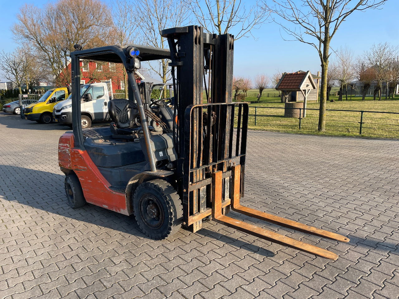 Chariot élévateur Toyota 02 8FDF25 2.5 ton triplo diesel heftruck: photos 13