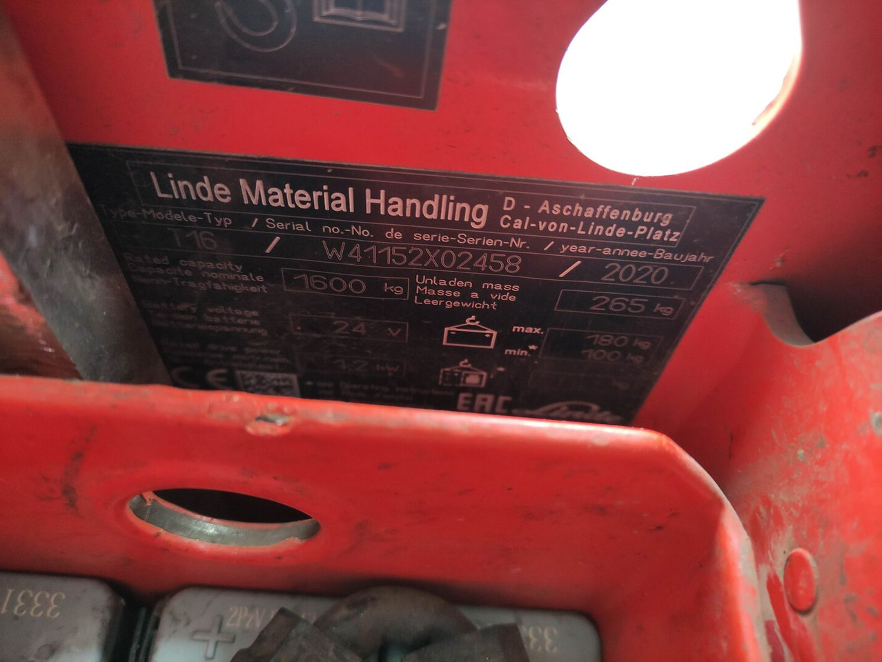 Linde T16-1152 - Transpalette: photos 5 Linde T16-1152 - Transpalette: photos 5