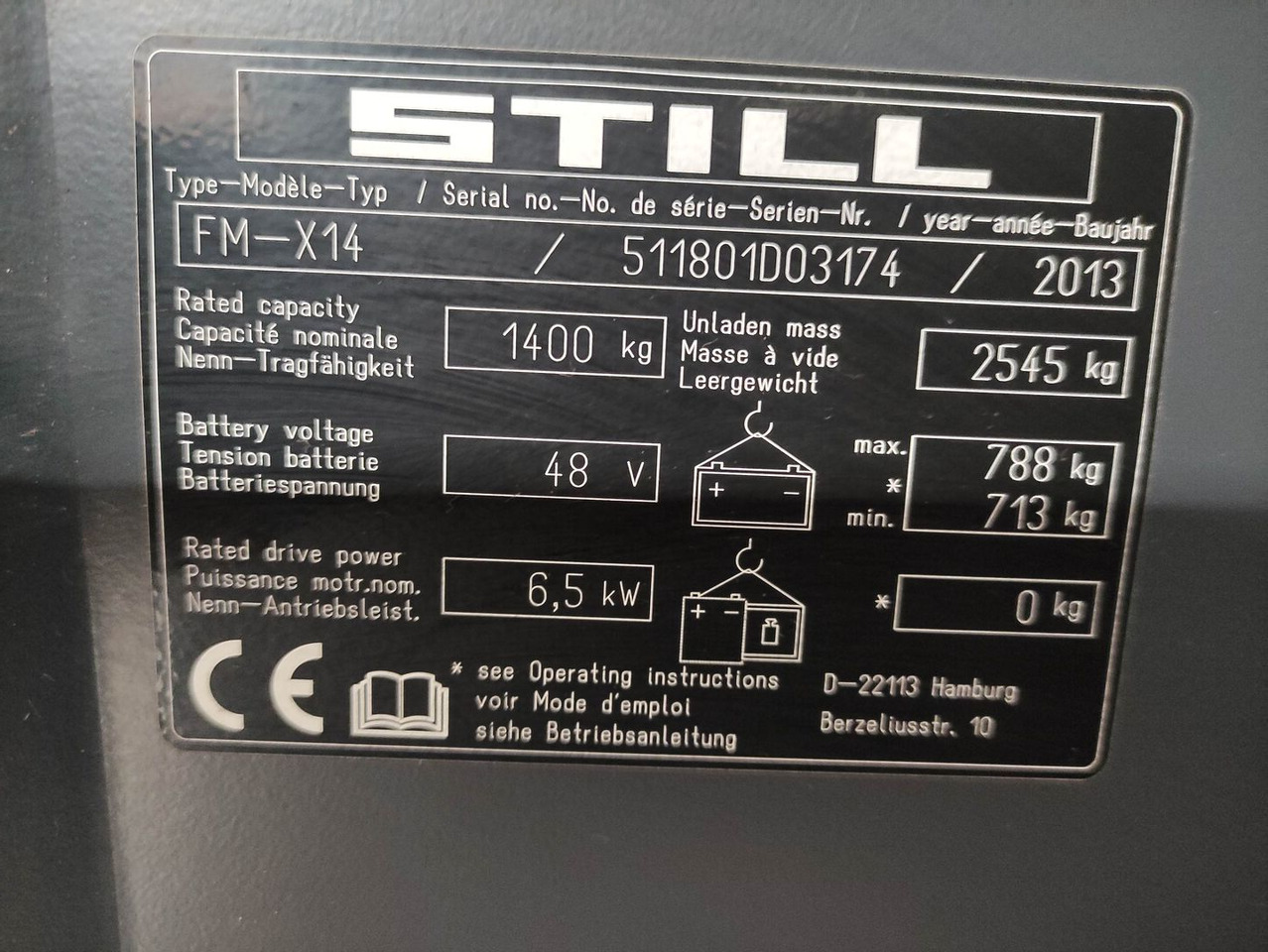 Chariot à mât rétractable Still FM-X-14: photos 6