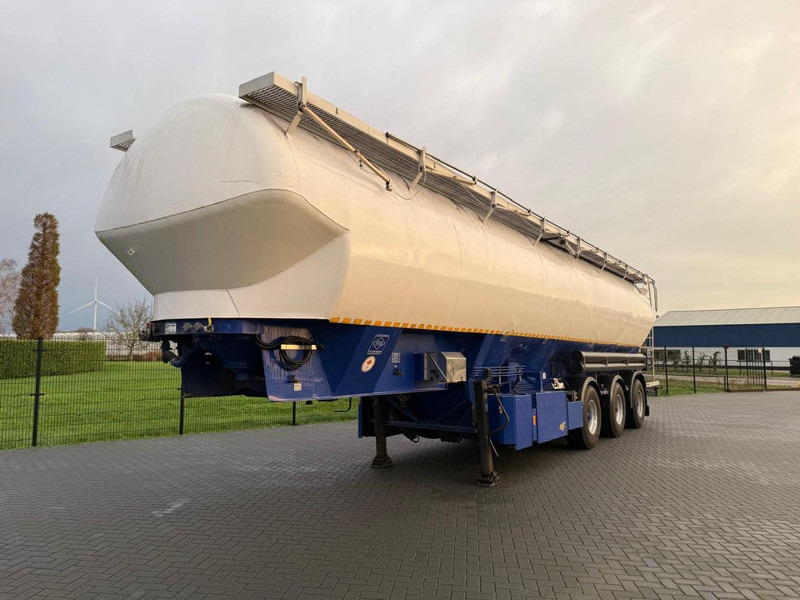 Feldbinder FFB 68M3, 7 VAKKEN, HOLLAND TRAILER, STEERING. - Semi-remorque citerne: photos 5 Feldbinder FFB 68M3, 7 VAKKEN, HOLLAND TRAILER, STEERING. - Semi-remorque citerne: photos 5