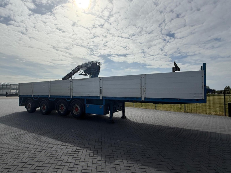 Pacton T4-001 STENENTRAILER, 4 ASSEN, KENNIS 14T/M, GOEDE CONDITIE. - Semi-remorque plateau: photos 3 Pacton T4-001 STENENTRAILER, 4 ASSEN, KENNIS 14T/M, GOEDE CONDITIE. - Semi-remorque plateau: photos 3