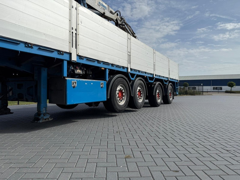 Pacton T4-001 STENENTRAILER, 4 ASSEN, KENNIS 14T/M, GOEDE CONDITIE. - Semi-remorque plateau: photos 2 Pacton T4-001 STENENTRAILER, 4 ASSEN, KENNIS 14T/M, GOEDE CONDITIE. - Semi-remorque plateau: photos 2
