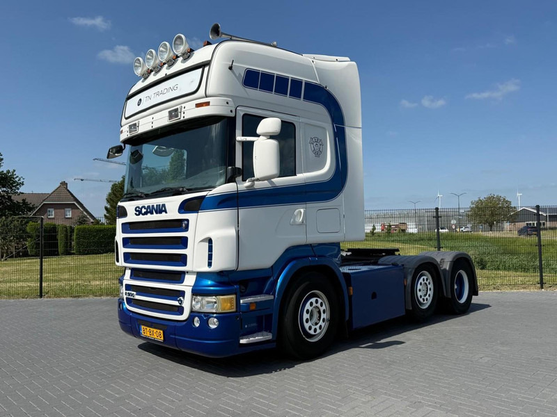 Scania R 500 A 6X2/4 STEERING PUSHER, MANUEL, RETARDER, LEATHER, TOP. - Tracteur routier: photos 3 Scania R 500 A 6X2/4 STEERING PUSHER, MANUEL, RETARDER, LEATHER, TOP. - Tracteur routier: photos 3