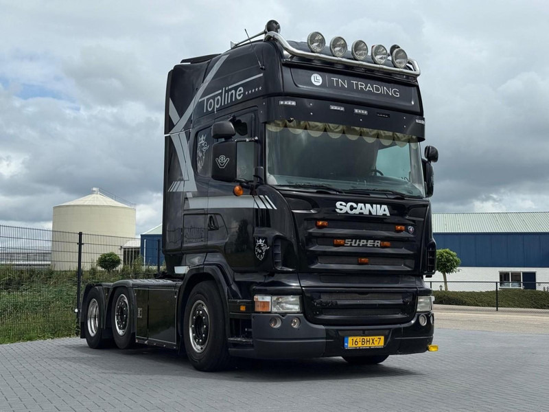 Scania R500 STEERING PUSHER, LEATHER, RETARDER, OPEN EXHAUST. - Tracteur routier: photos 1 Scania R500 STEERING PUSHER, LEATHER, RETARDER, OPEN EXHAUST. - Tracteur routier: photos 1