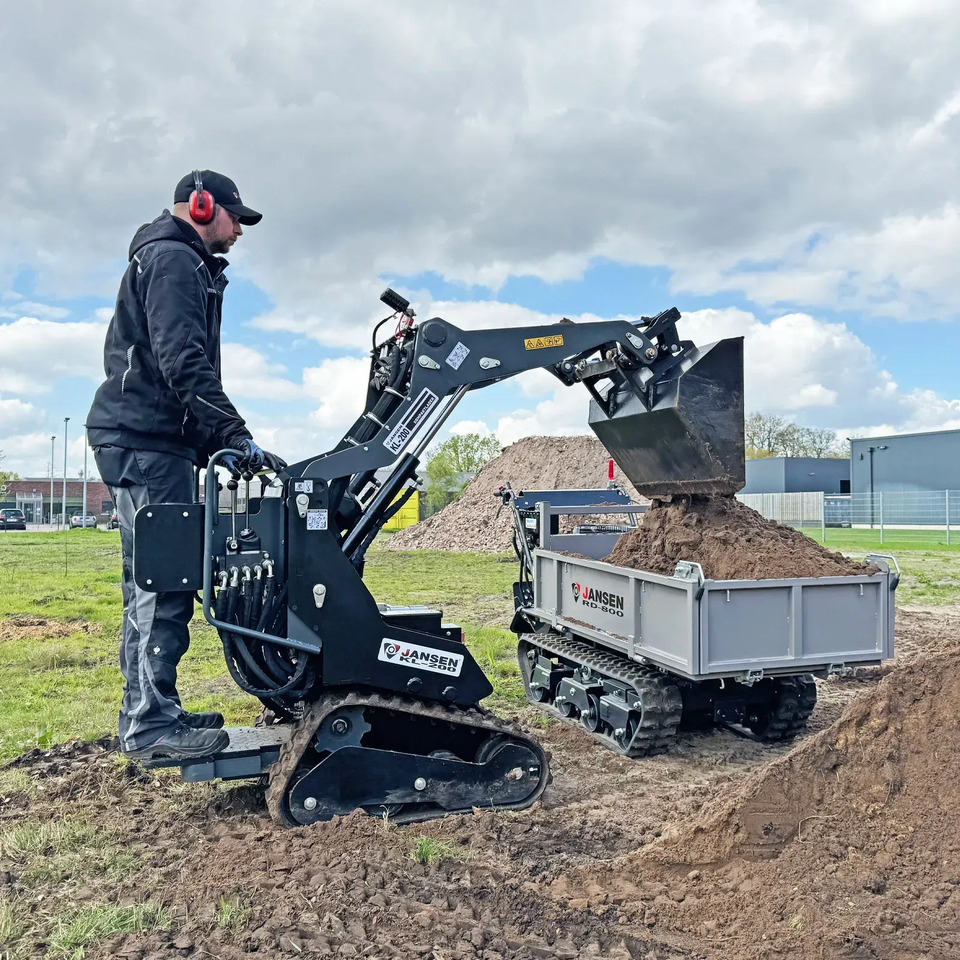 Miniładowarka gąsienicowa Jansen KL-200, Kompaktowa ładowarka, Multilader - Chargeuse compacte sur chenilles: photos 2 Miniładowarka gąsienicowa Jansen KL-200, Kompaktowa ładowarka, Multilader - Chargeuse compacte sur chenilles: photos 2