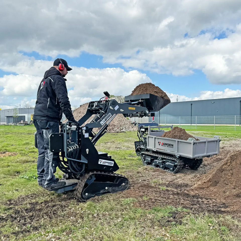 Miniładowarka gąsienicowa Jansen KL-200, Kompaktowa ładowarka, Multilader - Chargeuse compacte sur chenilles: photos 3 Miniładowarka gąsienicowa Jansen KL-200, Kompaktowa ładowarka, Multilader - Chargeuse compacte sur chenilles: photos 3