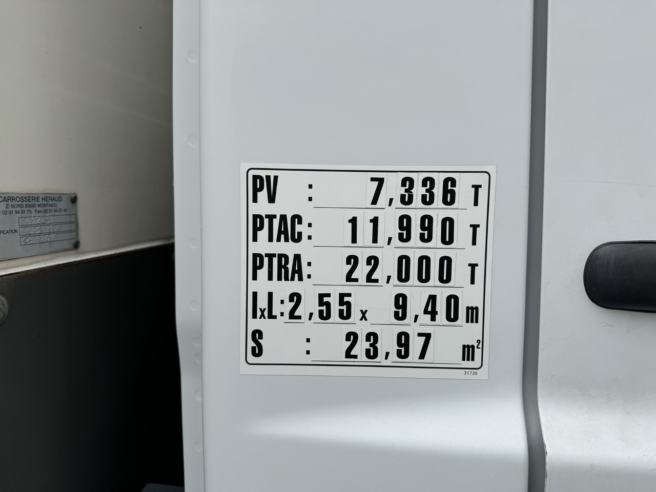 Camion fourgon MERCEDES-BENZ ATEGO 1218: photos 6