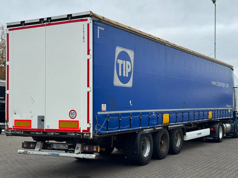 Krone Schuifzeil -Dak / BPW-Assen - Semi-remorque rideaux coulissants: photos 1 Krone Schuifzeil -Dak / BPW-Assen - Semi-remorque rideaux coulissants: photos 1