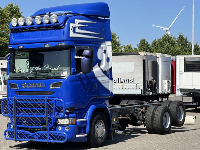 Scania R580 V8 6X2 Chassis WB 4.70mtr Retarder Topline Euro 6 - Châssis cabine: photos 1 Scania R580 V8 6X2 Chassis WB 4.70mtr Retarder Topline Euro 6 - Châssis cabine: photos 1
