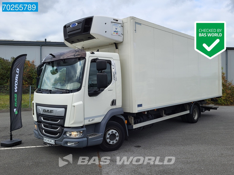 DAF LF 260 4X2 12t Carrier Supra 1150mt Bi-temp Ladebordwand ACC Euro 6 - Camion frigorifique: photos 1 DAF LF 260 4X2 12t Carrier Supra 1150mt Bi-temp Ladebordwand ACC Euro 6 - Camion frigorifique: photos 1