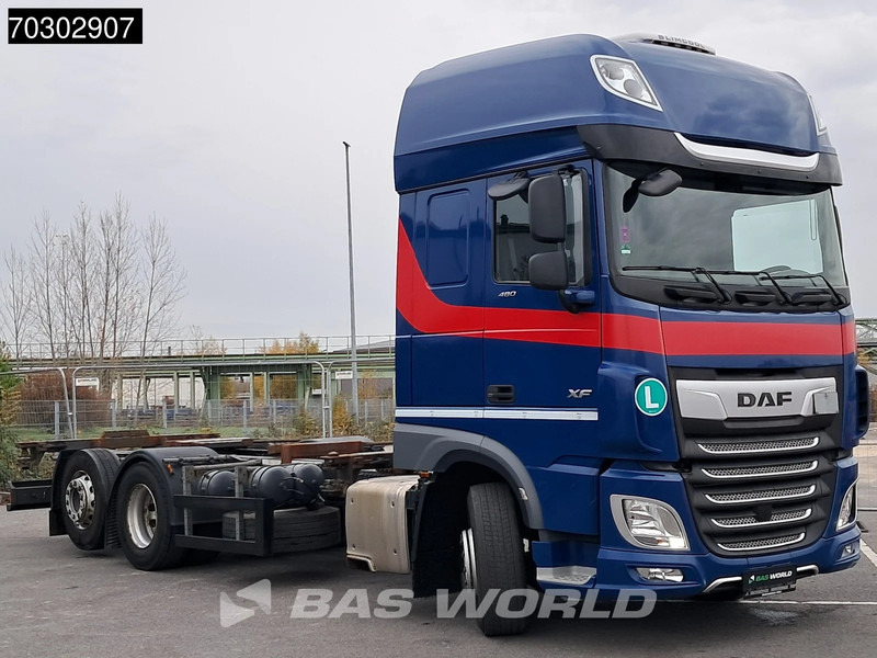 DAF XF 480 6X2 BDF Retarder SSC Lift+Steering Axle Automatic Euro 6 - Camion porte-conteneur/ Caisse mobile: photos 3 DAF XF 480 6X2 BDF Retarder SSC Lift+Steering Axle Automatic Euro 6 - Camion porte-conteneur/ Caisse mobile: photos 3