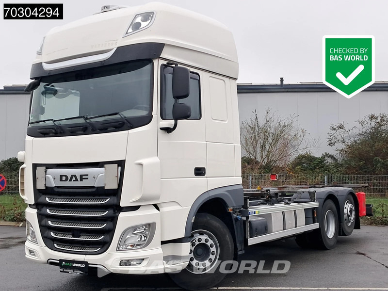 DAF XF 480 6X2 BDF SSC Retarder Lift+Steering Axle Automatic Euro 6 - Camion porte-conteneur/ Caisse mobile: photos 1 DAF XF 480 6X2 BDF SSC Retarder Lift+Steering Axle Automatic Euro 6 - Camion porte-conteneur/ Caisse mobile: photos 1