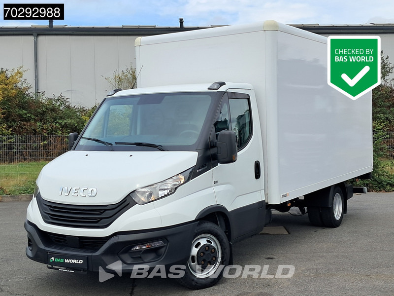 Iveco Daily 35C16 Ladebordwand Automatik 160PS Doppelbereifung Koffer Klima Kamera Euro6 19m3 A/C - Fourgon grand volume: photos 1 Iveco Daily 35C16 Ladebordwand Automatik 160PS Doppelbereifung Koffer Klima Kamera Euro6 19m3 A/C - Fourgon grand volume: photos 1