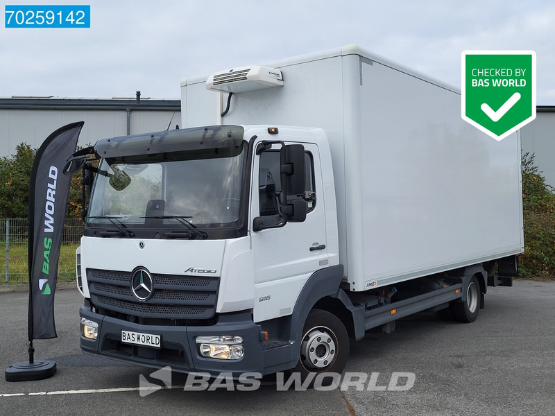 Mercedes-Benz Atego 816 4X2 7.49t Thermoking B-100 Max Ladebordwand Junge - Camion frigorifique: photos 1 Mercedes-Benz Atego 816 4X2 7.49t Thermoking B-100 Max Ladebordwand Junge - Camion frigorifique: photos 1