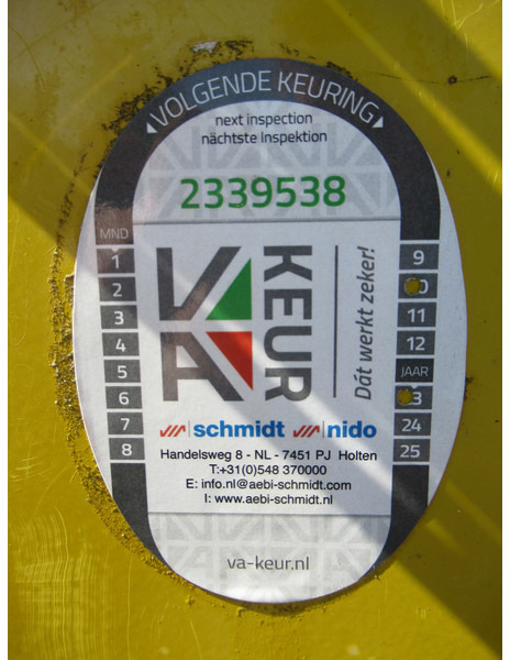 Epandeur de sable NIDO Stratos B08L-24 PCLN-350 Roto-power 0,8m3 + 350L Salzstreuer Saltspreader: photos 10