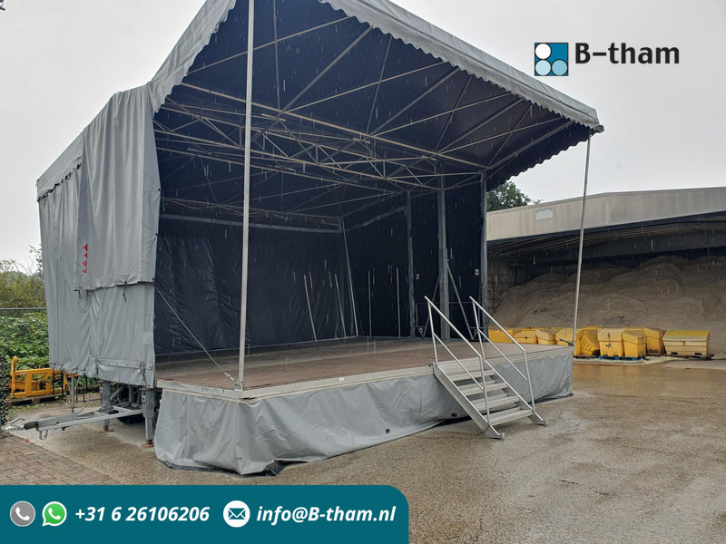 Remorque plateau PROFESSIONAL PERFORMANCE PODIUMWAGEN mobiel Podium Tent: photos 1