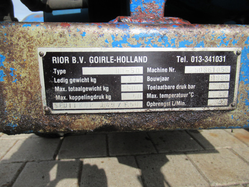 Nettoyeur haute pression Rioned - Rior HD-50 ROM Hogedruk aanhanger 40 L / min.: photos 6