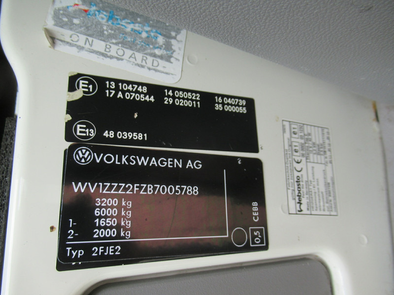 Utilitaire benne Volkswagen Crafter 32 2.5TDI 80KW Veegvuilkipper - Tipper: photos 14