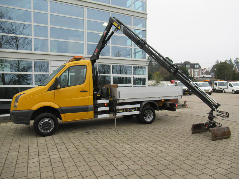 Volkswagen Crafter 50 2.5TDI 80KW HIAB 033 B-2 + Kipper Tipper - Camion benne, Camion grue: photos 5 Volkswagen Crafter 50 2.5TDI 80KW HIAB 033 B-2 + Kipper Tipper - Camion benne, Camion grue: photos 5