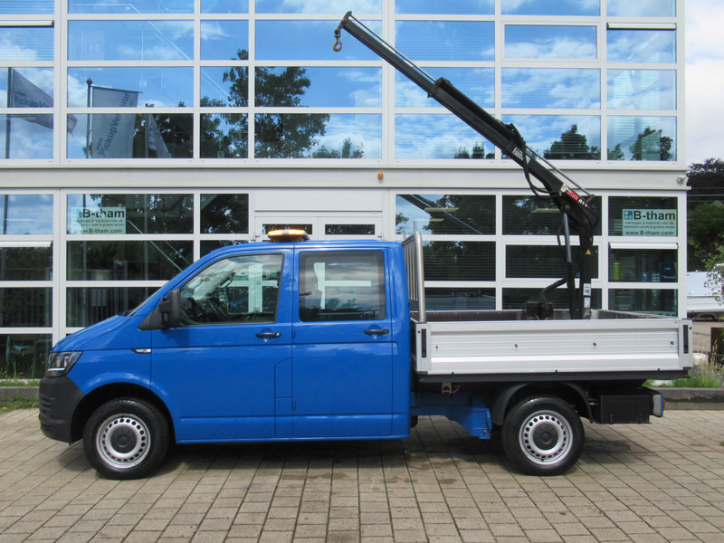 Volkswagen Transporter T5 2.0 TDI 75KW DOKA + HIAB Dubbelcabine - Fourgon plateau, Utilitaire double cabine: photos 3 Volkswagen Transporter T5 2.0 TDI 75KW DOKA + HIAB Dubbelcabine - Fourgon plateau, Utilitaire double cabine: photos 3