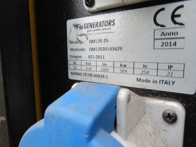 WFM QM135-25 7000-SHE Generator/Aggregaat - Groupe électrogène: photos 4 WFM QM135-25 7000-SHE Generator/Aggregaat - Groupe électrogène: photos 4