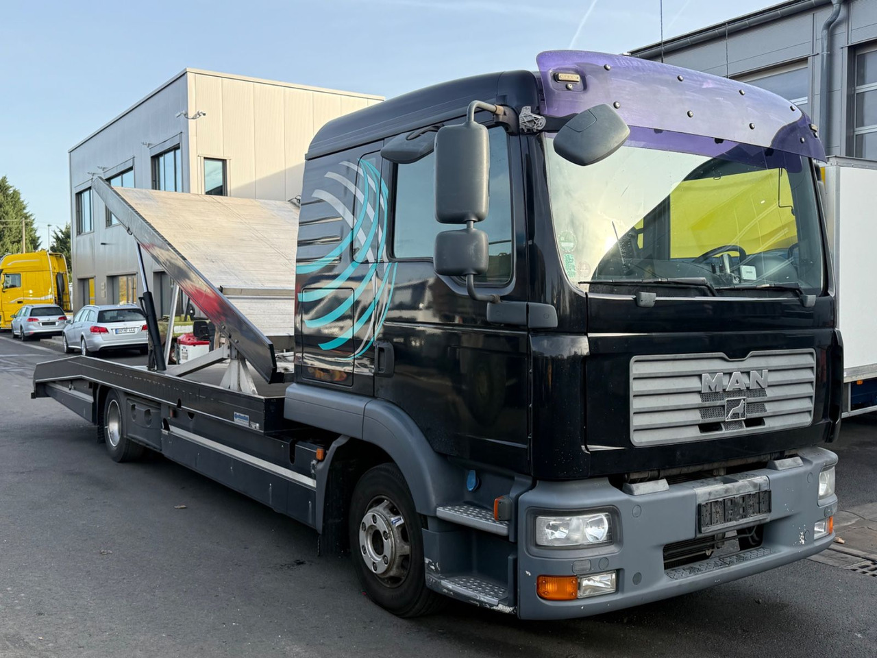 MAN TGL 8.210BL Moetefindt Doppelstock, Klima, Winde - Camion porte-voitures: photos 1 MAN TGL 8.210BL Moetefindt Doppelstock, Klima, Winde - Camion porte-voitures: photos 1