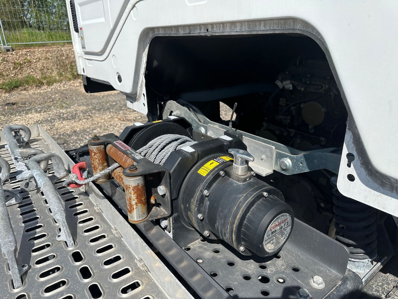 Camion porte-voitures Mercedes-Benz Atego 1024 Flachzug 2-Bett Winde VDI2700: photos 10