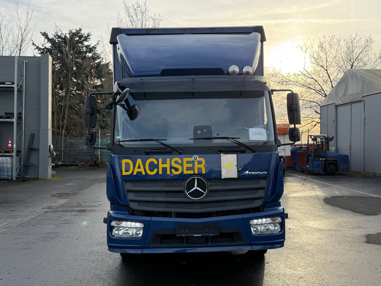 Mercedes-Benz Atego 1224 Edscha, Plane, Lbw, Ahk, Klima, Autom - Camion à rideaux coulissants: photos 3 Mercedes-Benz Atego 1224 Edscha, Plane, Lbw, Ahk, Klima, Autom - Camion à rideaux coulissants: photos 3