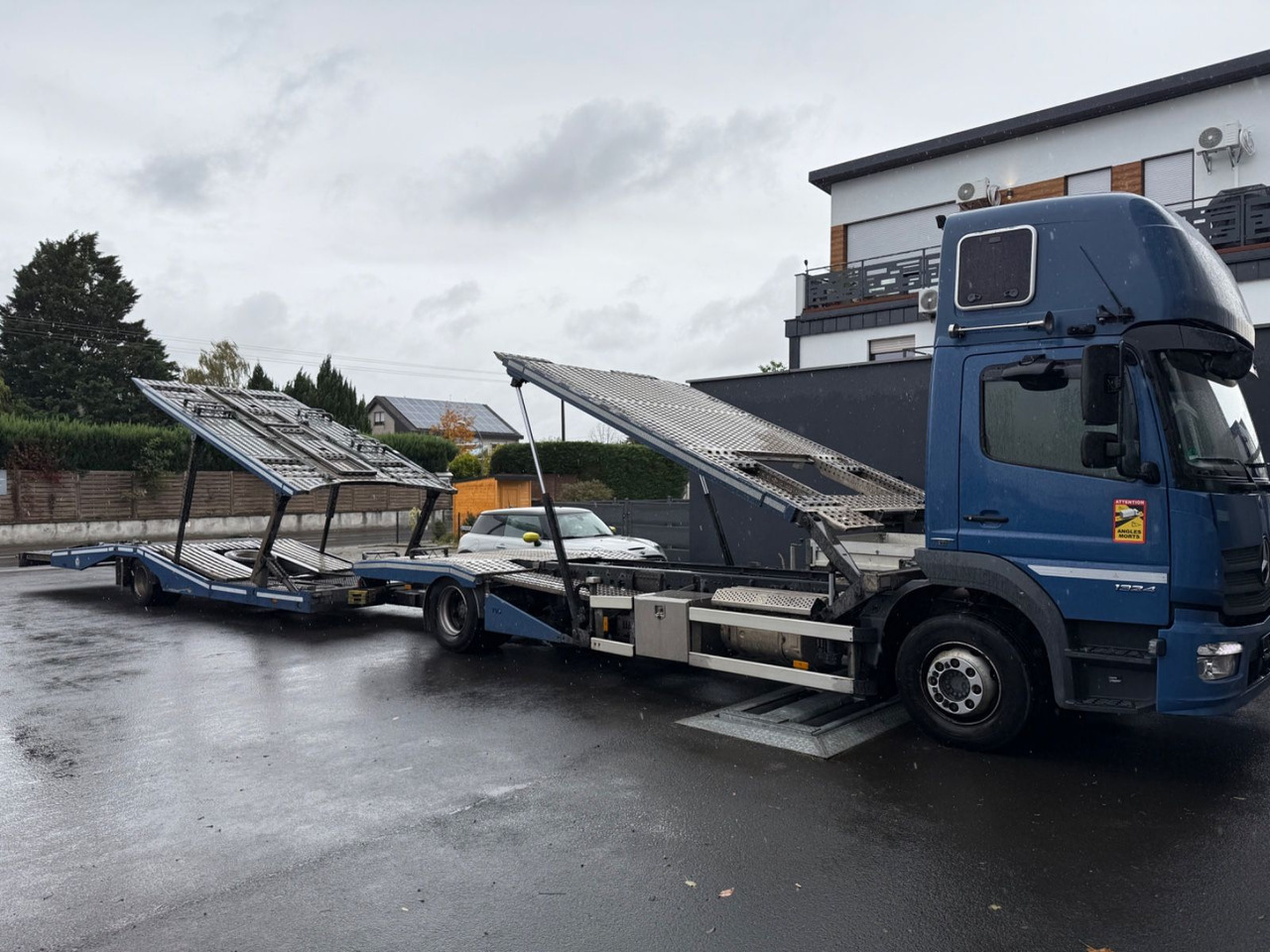 Mercedes-Benz Atego 1324 FVG 2017, VDI 2700, neuer Atm., Top - Camion porte-voitures: photos 1 Mercedes-Benz Atego 1324 FVG 2017, VDI 2700, neuer Atm., Top - Camion porte-voitures: photos 1