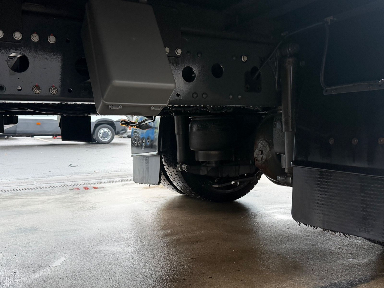 Camion à rideaux coulissants Mercedes-Benz Atego 1530 Pritsche/Plane, Palfinger Lbw, Edscha: photos 20