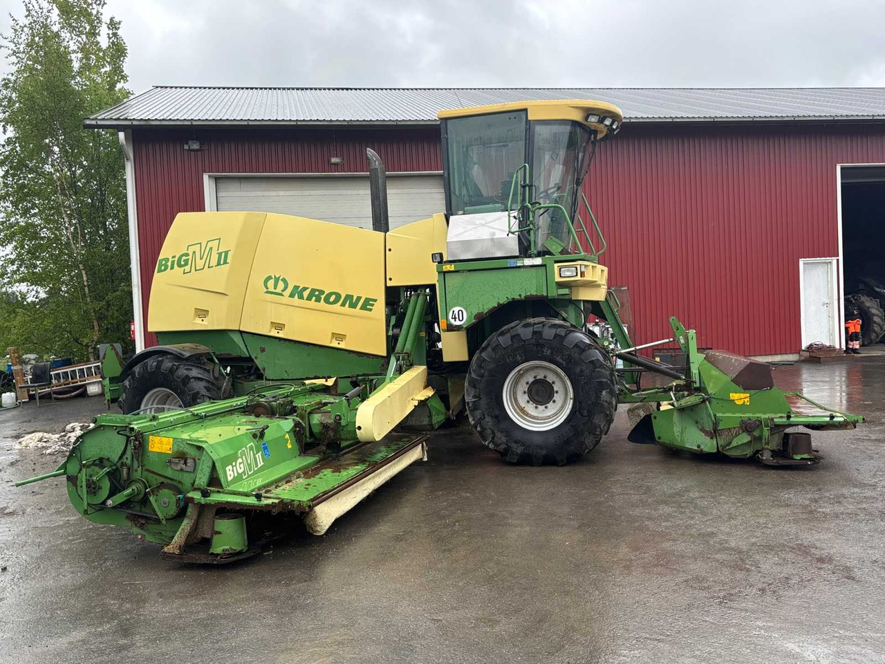 Ride-on mower Krone Big M 2 - Faucheuse: photos 4 Ride-on mower Krone Big M 2 - Faucheuse: photos 4