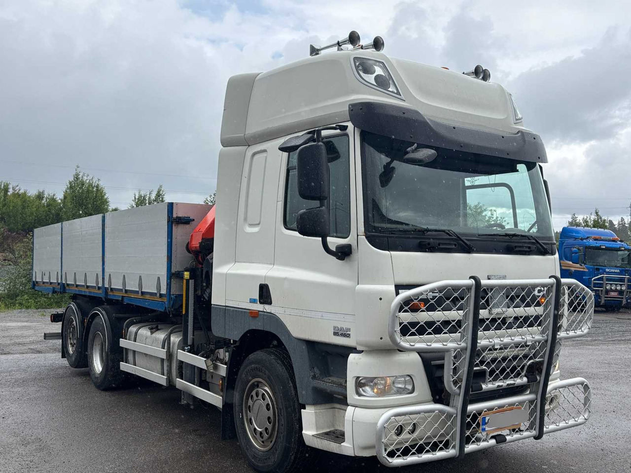 Truck DAF CF 85.460 FAN + Crane Palfinger PK 17000 - Camion plateau, Camion grue: photos 3 Truck DAF CF 85.460 FAN + Crane Palfinger PK 17000 - Camion plateau, Camion grue: photos 3