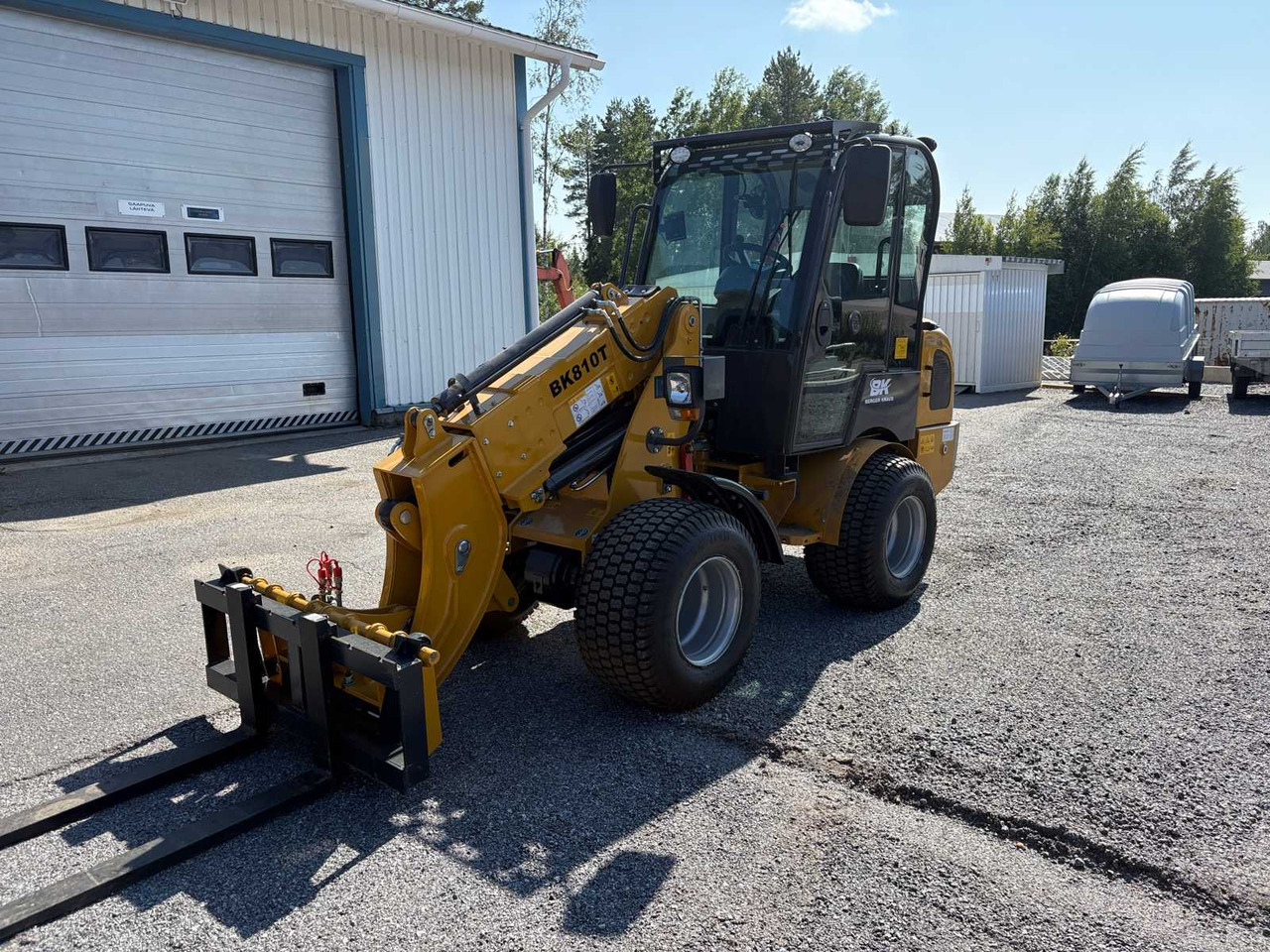 Wheel loader Berger Kraus 810T - Chargeuse sur pneus télescopique: photos 1 Wheel loader Berger Kraus 810T - Chargeuse sur pneus télescopique: photos 1