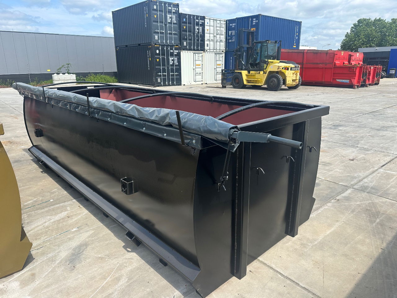 Carrosserie interchangeable/ Conteneur neuf Sidalco Paarden mest verzamel container 7m3: photos 7