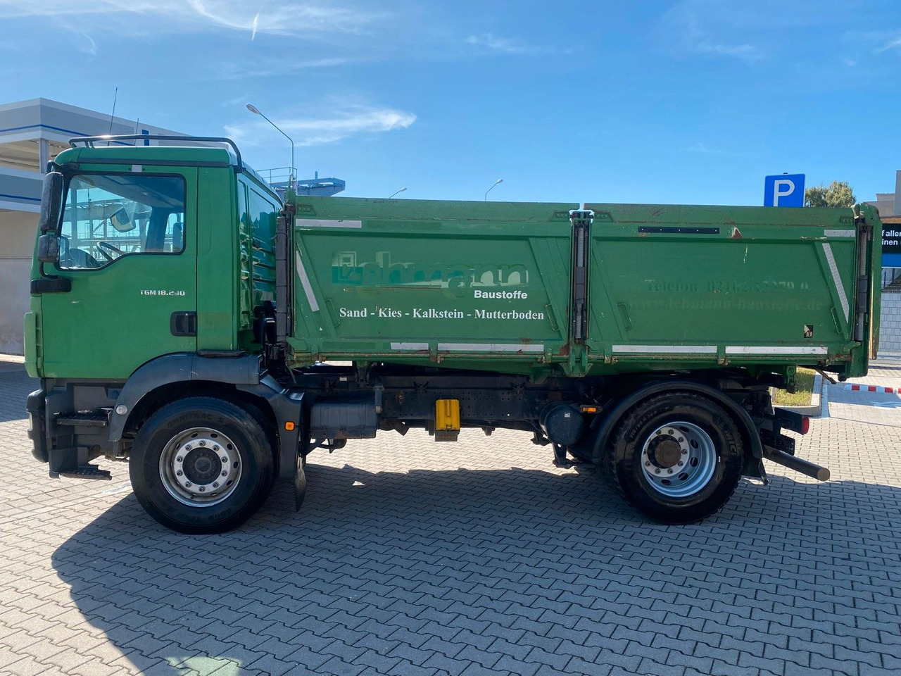 MAN TGM 18.290  4X4 ALLRAD KLIMA DREISEITENKIPPER - crédit-bail MAN TGM 18.290  4X4 ALLRAD KLIMA DREISEITENKIPPER: photos 14